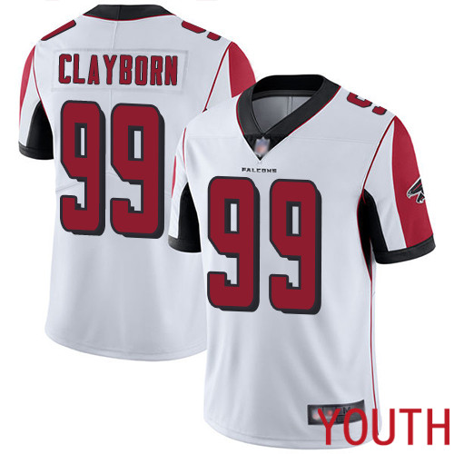 Atlanta Falcons Limited White Youth Adrian Clayborn Road Jersey NFL Football 99 Vapor Untouchable